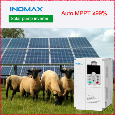 좋은 가격 7.5KW Inomax 태양 MPPT 인버터 태양 펌프 및 배터리 없는 태양 관개 온라인으로